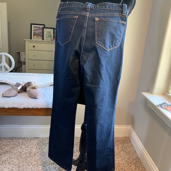 J Brand Dark Wash Straight Leg Denim Jeans Size 25 - Picture 5 of 7